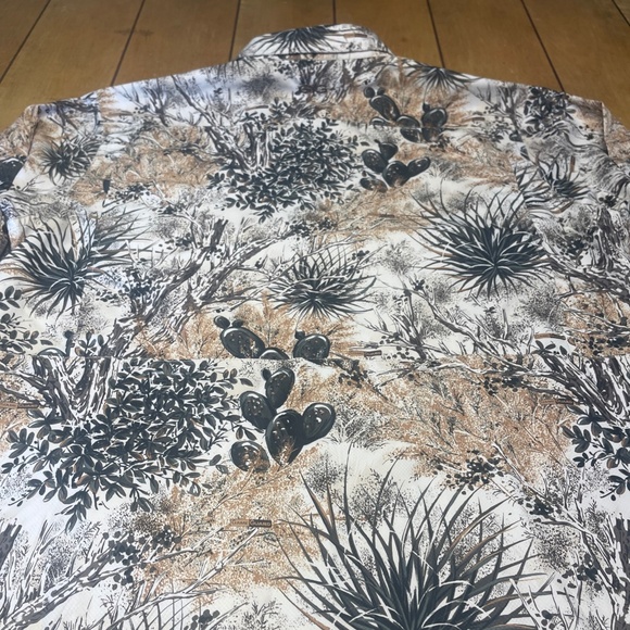 Game Guard Camouflage Button Down Shirt Vented Long Sleeve EXCELLENT CONDITION - Picture 12 of 15